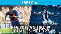 PES 2019 vs FIFA 19: Cul es mejor?