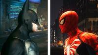 Spider-Man y Batman: Arkham Knight se enfrentan en un nuevo análisis gráfico