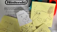 Pide al servicio tcnico de Nintendo que dibuje a sus animales favoritos... y lo consigue