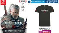GAME detalla la camiseta de incentivo por reserva para The Witcher 3 en Switch