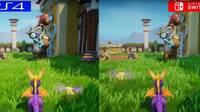 Comparan Spyro Reignited Trilogy entre PlayStation 4 y Nintendo Switch