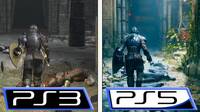 Comparativa grfica: Demon's Souls Remake para PS5 'contra' Demon's Souls original en PS3