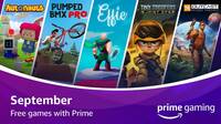 Ya disponibles los juegos gratis de Prime Gaming para septiembre