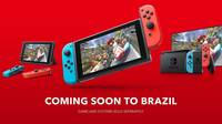 Nintendo Switch llegar oficialmente a Brasil el prximo 18 de septiembre