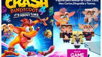 GAME regala 5 figuras exclusivas con la reserva de Crash Bandicoot 4: It's About Time