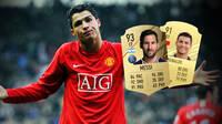 FIFA 22 baja un punto la media de Cristiano Ronaldo en un top liderado por Messi