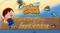 Animal Crossing New Horizons: todos los Peces disponibles en septiembre 2021