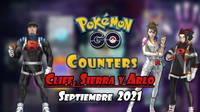 Pokémon GO: Cómo vencer a Cliff, Sierra y Arlo - Mejores counters (septiembre 2021)