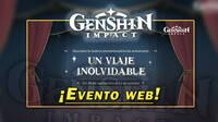 Genshin Impact: Gana Protogemas participando en el evento web Un viaje inolvidable