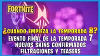 �Cu�ndo empieza la Temporada 8 de Fortnite Battle Royale?