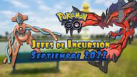 Pokémon GO: Todos los jefes de incursión de septiembre 2022 (nivel 1, 3, 5 y Mega)