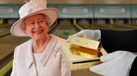 La Reina Isabel II jugaba a los bolos de Wii y recibió una consola de oro de 24 quilates