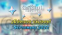 Genshin Impact: Códigos activos de Protogemas gratis en septiembre 2022