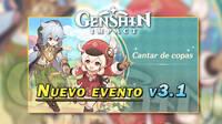 Genshin Impact: Gana Protogemas gratis en el nuevo evento Cantar de copas de la v3.1