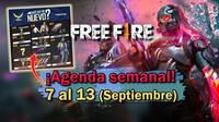 FREE FIRE | Agenda semanal del 7 al 13 de septiembre: �guilas y armas camale�nicas