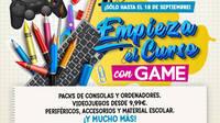 GAME lanza una serie de ofertas de consolas y videojuegos para celebrar el inicio de curso