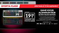 Consigue el teclado mecánico GAME KX520 de oferta en GAME por sólo 19,99 euros