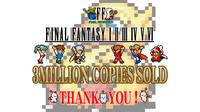 Final Fantasy Pixel Remaster alcanza los 3 millones de copias vendidas