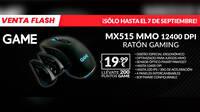 Consigue el ratón GAME MX515 MMO en GAME de oferta por sólo 19,99 euros