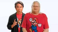 Nintendo publica un mensaje de despedida de Charles Martinet, voz de Mario, junto a Miyamoto