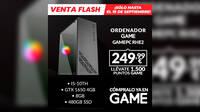 Consigue este ordenador de sobremesa gaming por menos de 250 euros, s�lo en GAME por tiempo limitado