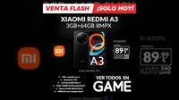 Consigue el XIAOMI REDMI A3 de oferta en GAME por 89,99 euros, sólo hoy