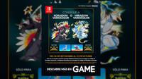 Consigue a Koraidon o Miraidon variocolor para Pokémon Escarlata o Púrpura de regalo en tu GAME más cercano
