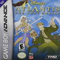 Portada oficial de Atlantis: The Lost Empire para Game Boy Advance