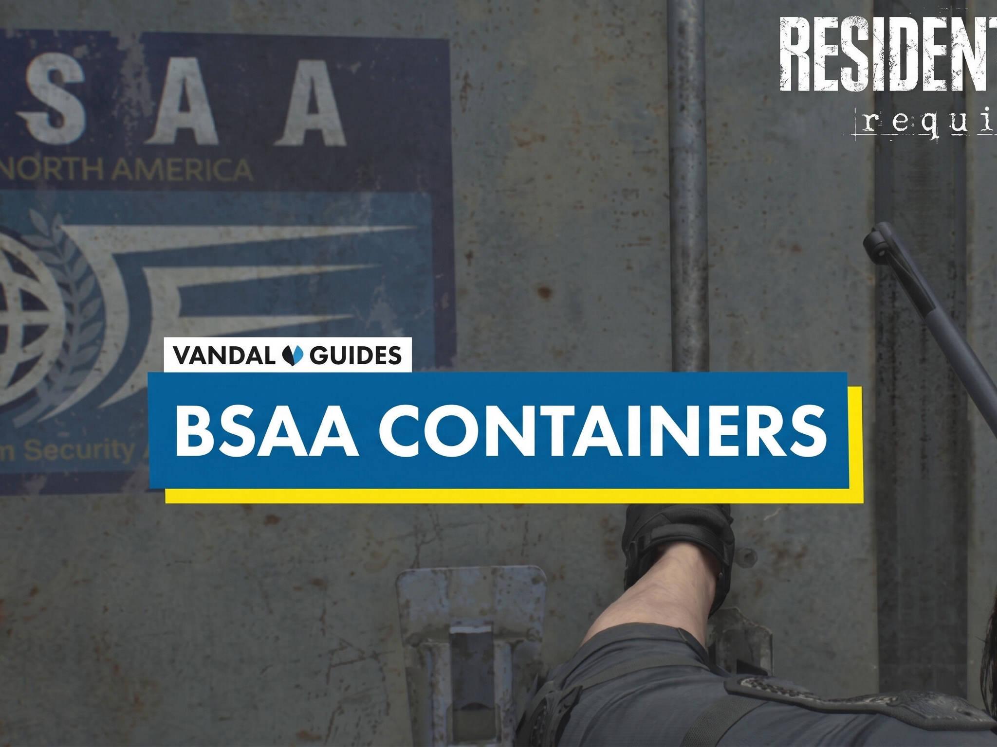 All BSAA Containers in Resident Evil Requiem and Their Locations