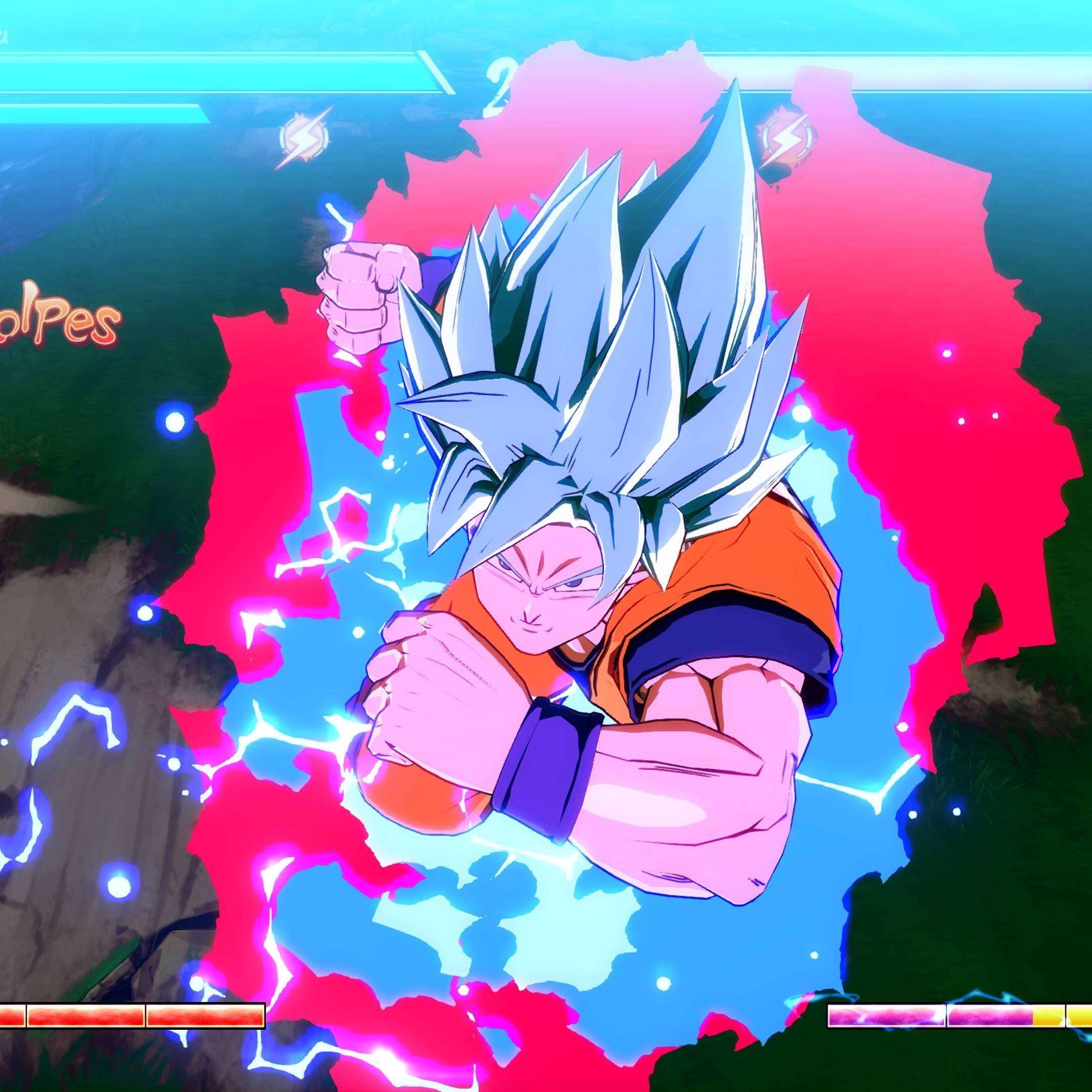 Consejos para luchar con Goku SSB en Dragon Ball FighterZ