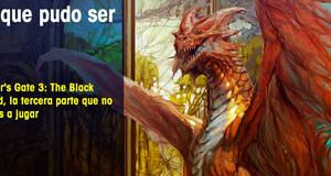 Lo que pudo ser Baldur's Gate 3: The Black Hound, la tercera parte que no vamos a jugar