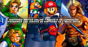 Nintendo Switch Online + Paquete de expansin: Probamos los juegos de Nintendo 64 y Mega Drive