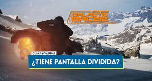 Gu�a �Tiene pantalla dividida Star Wars Galactic Racer para jugar en local?