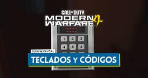 Gu�a Todos los puzles de c�digos de teclados en CoD Modern Warfare 4 (Soluciones)