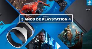 5 a�os de PlayStation 4