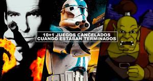 10+1 juegos cancelados cuando estaban terminados