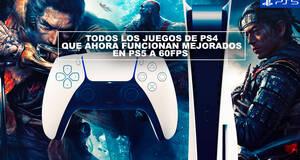 Todos los juegos de PS4 con mejoras en PS5 a 60fps