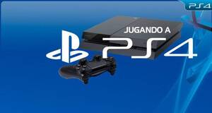 Jugando a PlayStation 4