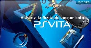 Asiste a la fiesta de lanzamiento de PSVita