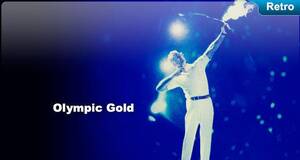 Retro Olympic Gold