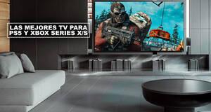 Mejores TV para PS5 y Xbox Series X/S (4K, 120fps, HDR, VRR...)