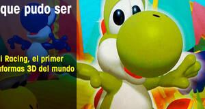 Lo que pudo ser Yoshi Racing, el primer plataformas 3D del mundo