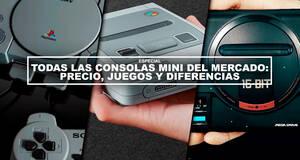 Todas las consolas Mini del mercado: Precio, juegos y diferencias 