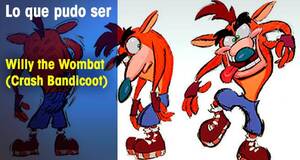 Lo que pudo ser Willy the Wombat (Crash Bandicoot)