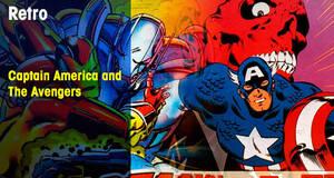 Retro Captain America and The Avengers