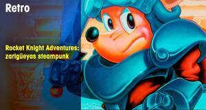 Retro Rocket Knight Adventures: zarigüeyas steampunk