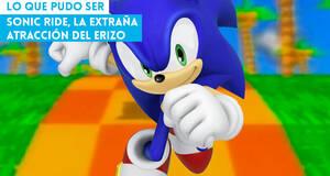 Lo que pudo ser Sonic Ride, la extraña atracción del erizo
