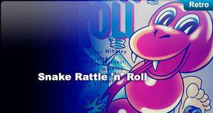 Retro Snake Rattle 'n' Roll