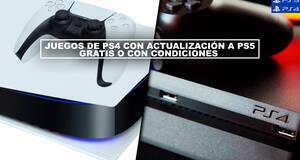 Juegos de PS4 con actualizacin a PS5 gratis o con condiciones