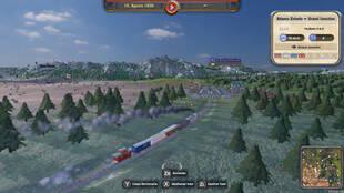 'Railway Empire' en Switch es un quiero y no puedo: intenta parecerse a la versi�n original y es bastante pobre gr�ficamente.